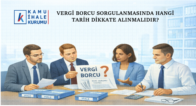 İhale Komisyonunca Vergi Borcu Sorgulanmasında Hangi Tarih Dikkate Alınmalıdır?
