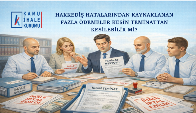 Hakkediş Hatalarından Kaynaklı Fazla Ödemeler Teminattan Kesilebilir Mi?